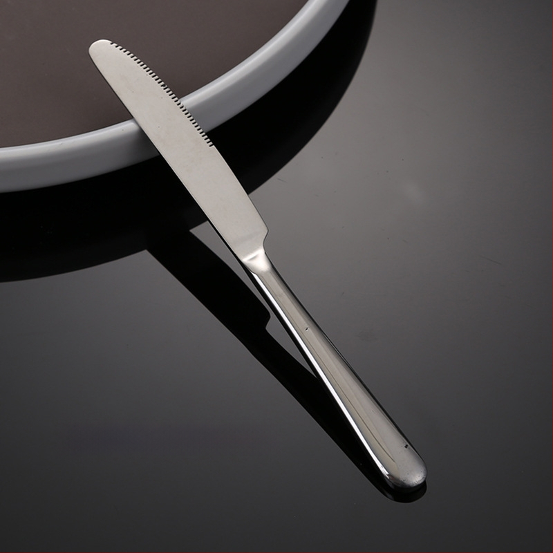 Nerūdijančio plieno peilių, šaukštų ir šakelių rinkinys – vienalytis dizainas, šiuolaikiškas ir paprastas stilius, specifikacijos 888