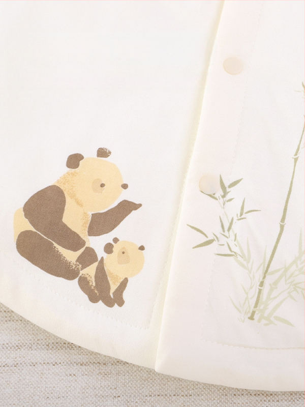 Laste vest – 100% puuvill, polüester täidis, polüester vooder, multika muster, ühe riviga kinnitusega