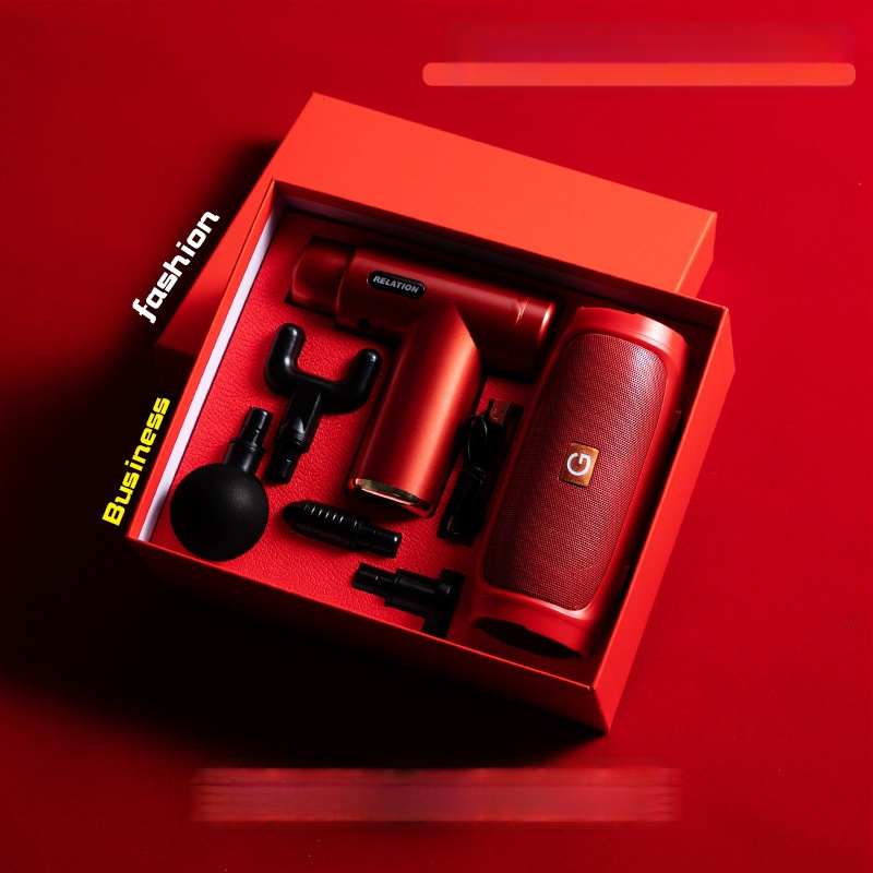 Good luck verslo dovanos komplektas iš metalo, šiuolaikiškas minimalistinis stilius, pritaikytas logotipas suvenyras