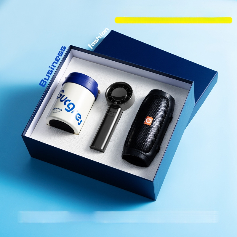 Good luck verslo dovanos komplektas iš metalo, šiuolaikiškas minimalistinis stilius, pritaikytas logotipas suvenyras