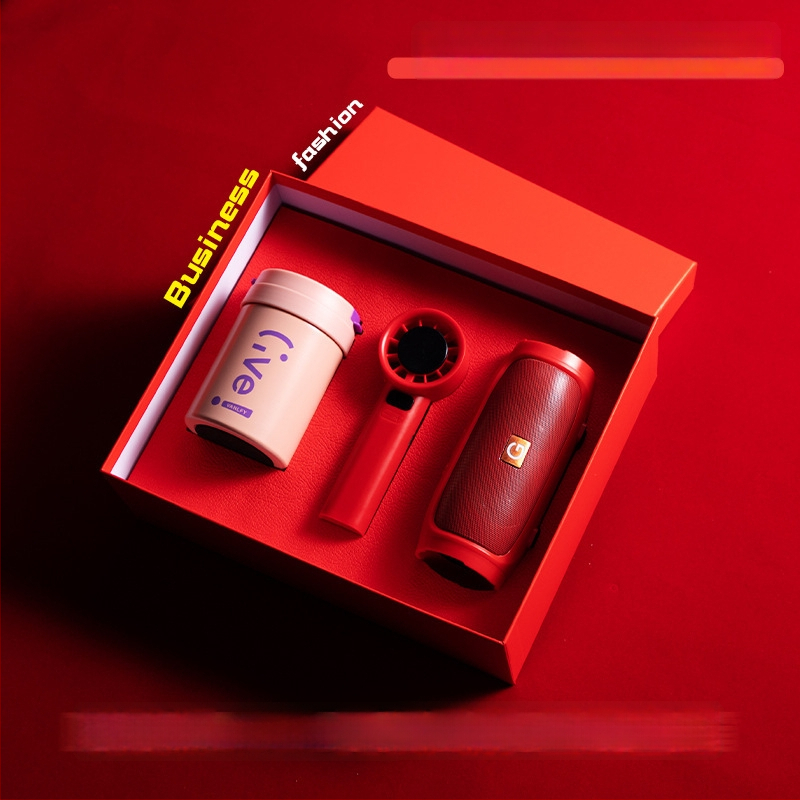 Good luck verslo dovanos komplektas iš metalo, šiuolaikiškas minimalistinis stilius, pritaikytas logotipas suvenyras