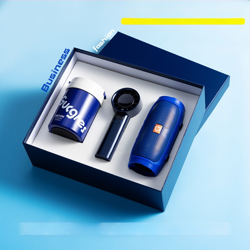 Good luck verslo dovanos komplektas iš metalo, šiuolaikiškas minimalistinis stilius, pritaikytas logotipas suvenyras