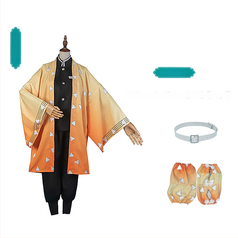 Demon Slayer cosplay Haori su pūkuotomis rankovėmis; poliesteris 50–70%; japonų stilius; žaidimų ir anime vaidmenims; Dreamland prekės ženklas; ruduo 2025