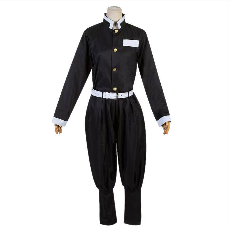 Demon Slayer cosplay Haori su pūkuotomis rankovėmis; poliesteris 50–70%; japonų stilius; žaidimų ir anime vaidmenims; Dreamland prekės ženklas; ruduo 2025