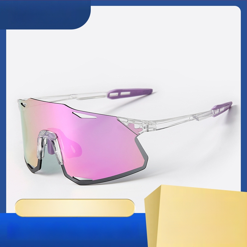 Dviračių akiniai UV400, vėju atsparūs, keičiančių spalvų lęšiai, suderinami su dioptriniais akiniais, reguliuojami nosies pagalvėlės (Modelis S5)