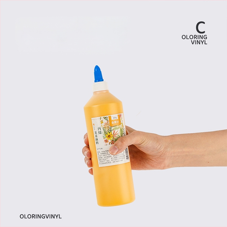 Akrüüll värv - propüleeni pigment, privaatse märgi litsents, Hiina maalimiseks