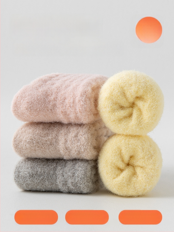 Unisex bērnu zeķes ar flīsa oderi, biezas līdz potītēm