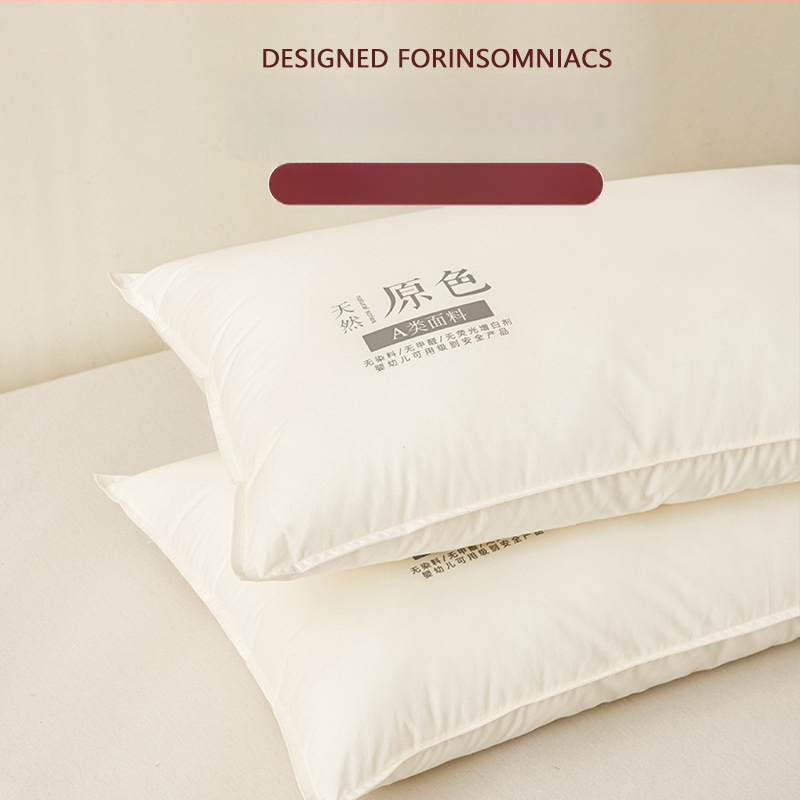 Stačiakampis pagalvės branduolys iš poliesterio pluošto suaugusiems, kaklo slanktelio parama, miego pagalba, audinys 100% poliesteris, užpildas poliesteris