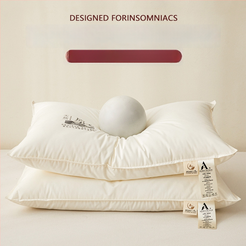 Stačiakampis pagalvės branduolys iš poliesterio pluošto suaugusiems, kaklo slanktelio parama, miego pagalba, audinys 100% poliesteris, užpildas poliesteris