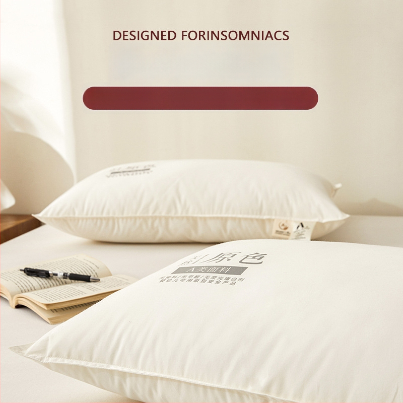Stačiakampis pagalvės branduolys iš poliesterio pluošto suaugusiems, kaklo slanktelio parama, miego pagalba, audinys 100% poliesteris, užpildas poliesteris
