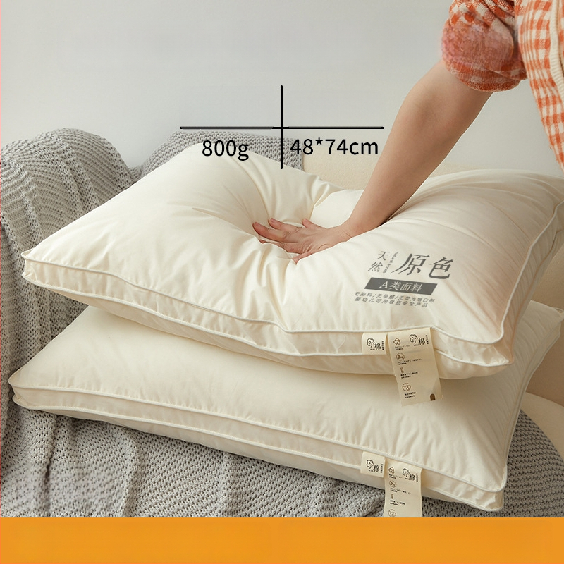 Stačiakampis pagalvės branduolys iš poliesterio pluošto suaugusiems, kaklo slanktelio parama, miego pagalba, audinys 100% poliesteris, užpildas poliesteris