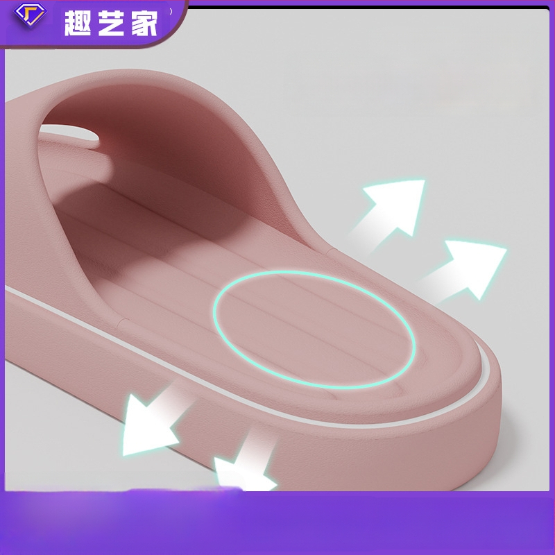 Kodu sussid naistele ja meestele – EVA ülaosa, EVA tald, libisemiskindel, injektsioonivormimisega tald, paks tald 3–5 cm