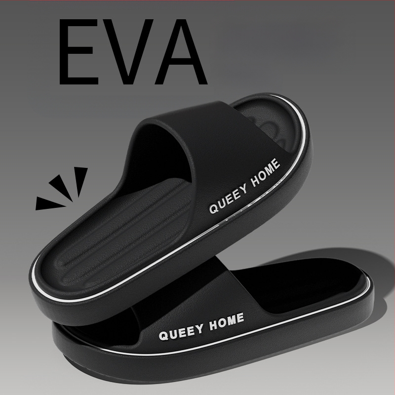 Kodu sussid naistele ja meestele – EVA ülaosa, EVA tald, libisemiskindel, injektsioonivormimisega tald, paks tald 3–5 cm