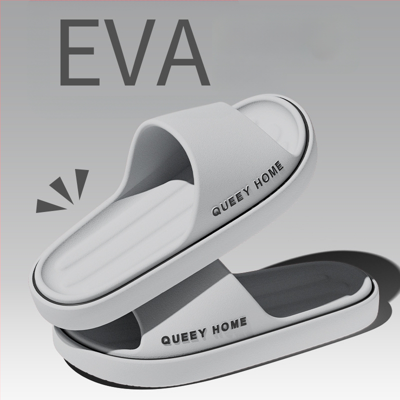 Kodu sussid naistele ja meestele – EVA ülaosa, EVA tald, libisemiskindel, injektsioonivormimisega tald, paks tald 3–5 cm