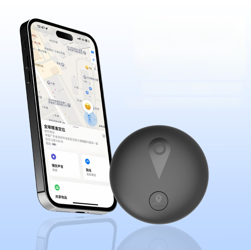 F18 GPS lokatorius iOS – daugiafunkcis sekiklis gyvūnams, vyresniems žmonėms, vaikams ir vertybėms; pasaulinė pozicija, maršruto navigacija, dingimo įspėjimas, 240 mAh baterija