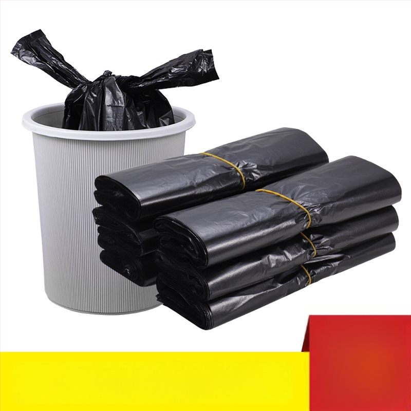 Stori šiukšlių maišai su rankenomis, liemenės stiliaus, vienkartiniai, namų ūkiui ir virtuvei