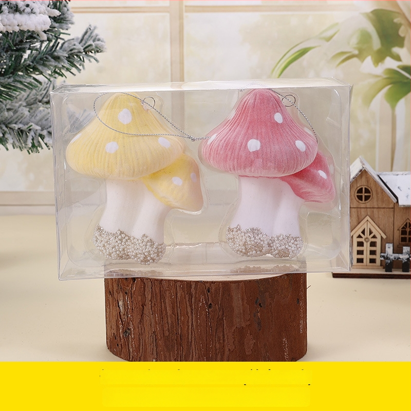 Jõulukaunistus puule – 3D lumehelviku ja vibu kujundusega, plastikust, Qiaochi bränd, jõulustiil.