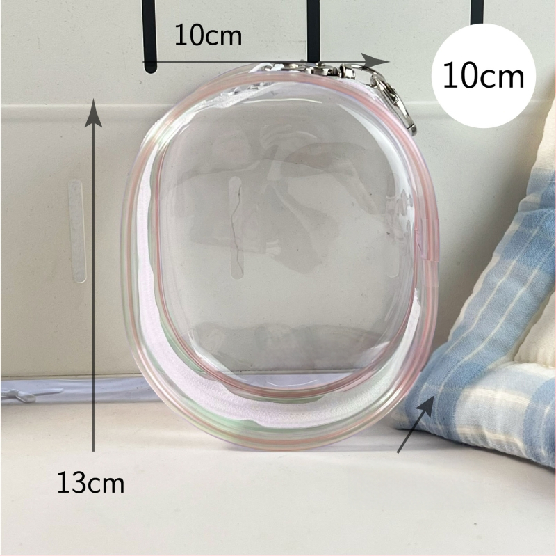 Chiikawa plīšās lellītes aizsargkaste, cilindrisks PVC pārklājums, daudzfunkcionāla ceļojumiem un galda uzglabāšanai.