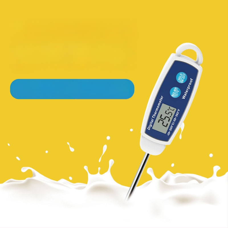 Kt/kitai namų maisto termometras, atsparus vandeniui, skirtas virtuvei ir kepsniams, 0.1°C rezoliucija