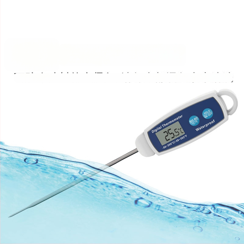 Kt/kitai namų maisto termometras, atsparus vandeniui, skirtas virtuvei ir kepsniams, 0.1°C rezoliucija