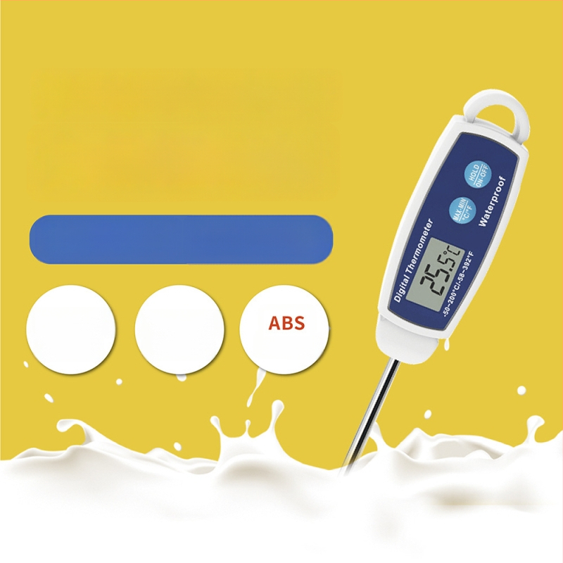 Kt/kitai namų maisto termometras, atsparus vandeniui, skirtas virtuvei ir kepsniams, 0.1°C rezoliucija
