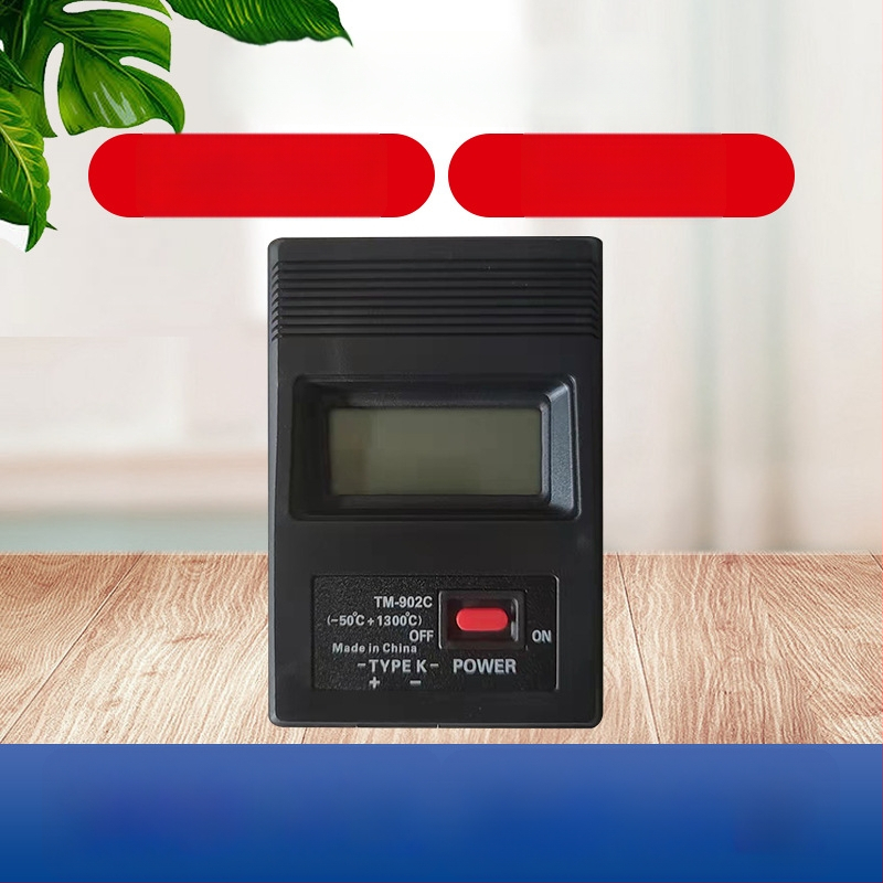 Termometras su termojungtimi TM-902C - diapazonas -50…1300 °C, raiška 0,1 °C, tikslumas ±1,0 °C