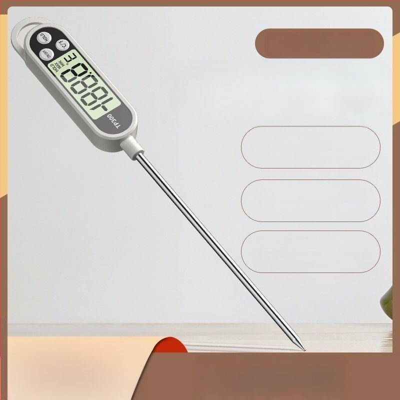Maisto termometras su zondo tipu – aukštos tikslumos, virtuvei, kūdikių pienui, vandeniui ir aliejui