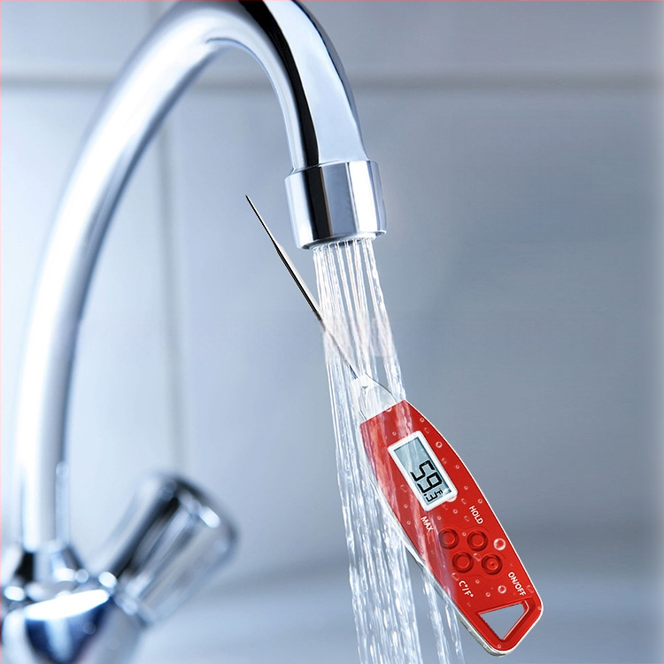 Maisto termometras – Yishang Superior Products; temperatūros raiška ±0,1 °C; pritaikoma apdorojimo funkcija; pakuotė 100 vnt