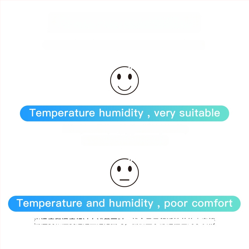 Bluetooth mini elektrinis temperatūros ir drėgmės matuoklis su LCD ekranu, diapazonas -5–55 °C, tikslumas ±0,5 °C