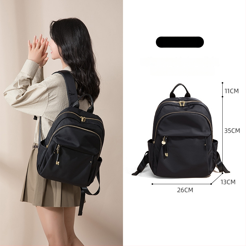 Verslo kelionėms skirtas kuprinė su dideliu talpumu, Oxford audinys, atspari vandeniui, lengva, nešiojamojo kompiuterio skyriaus, vidinė užtrauktuko kišenė, apsauga nuo vagystės