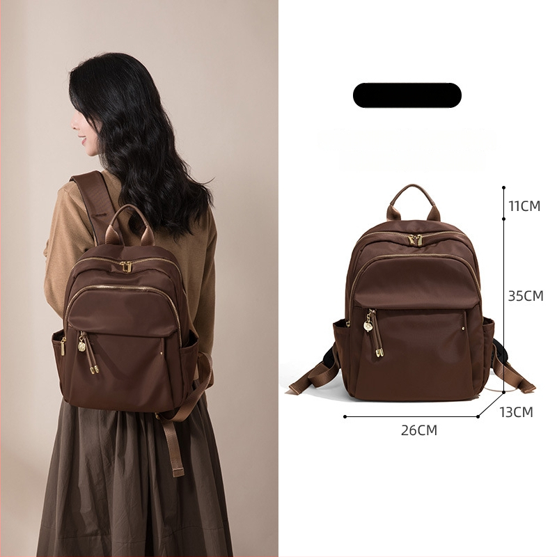 Verslo kelionėms skirtas kuprinė su dideliu talpumu, Oxford audinys, atspari vandeniui, lengva, nešiojamojo kompiuterio skyriaus, vidinė užtrauktuko kišenė, apsauga nuo vagystės