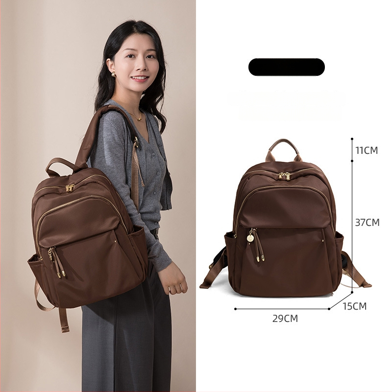 Verslo kelionėms skirtas kuprinė su dideliu talpumu, Oxford audinys, atspari vandeniui, lengva, nešiojamojo kompiuterio skyriaus, vidinė užtrauktuko kišenė, apsauga nuo vagystės