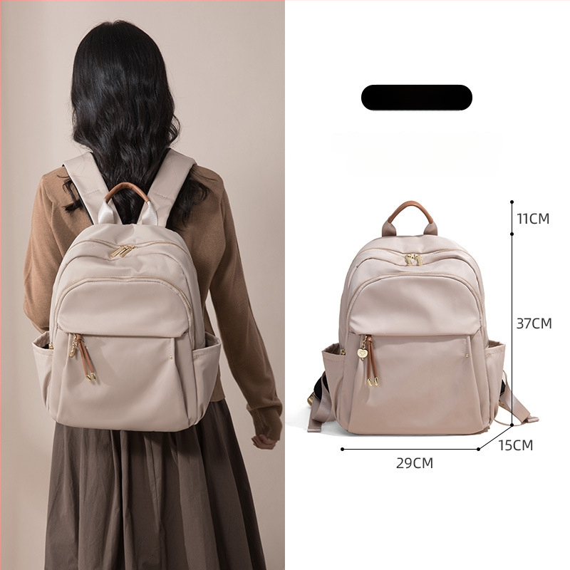 Verslo kelionėms skirtas kuprinė su dideliu talpumu, Oxford audinys, atspari vandeniui, lengva, nešiojamojo kompiuterio skyriaus, vidinė užtrauktuko kišenė, apsauga nuo vagystės