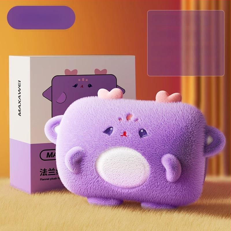 Įkraunamas karšto vandens butelės šildytuvas su Cu grafeno šildymu, 220V, 50W, PVC korpusas, temperatūros reguliavimas