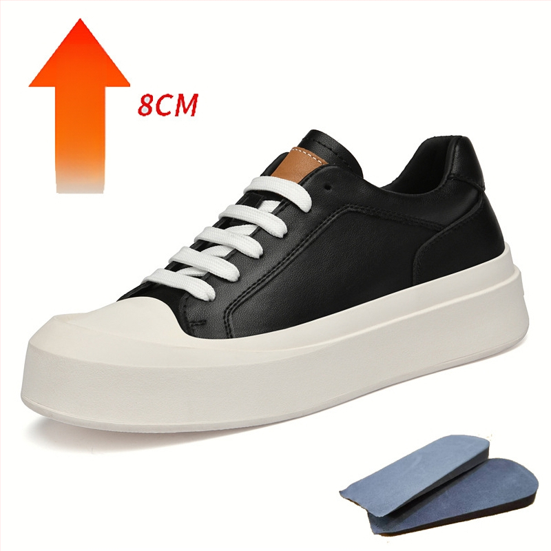 Meeste tossud 6 cm kõrgendusega paksu talla, ümmarguse varbaga, pealiskate teise klassi nahast, kummist talla, EVA sisetald