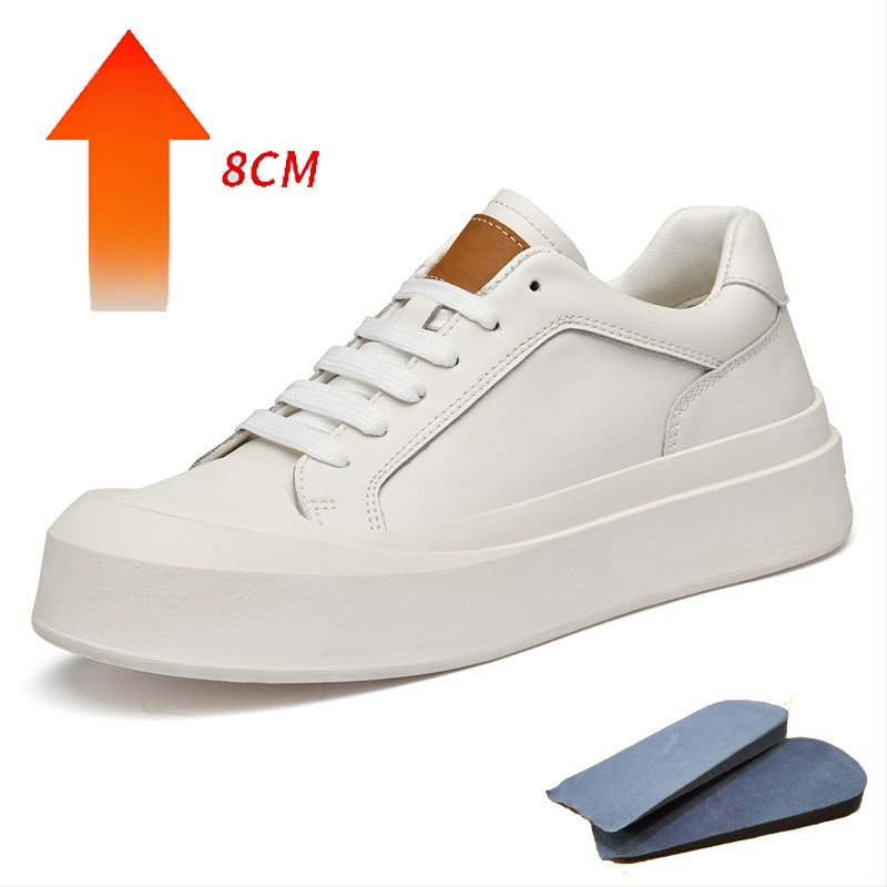 Meeste tossud 6 cm kõrgendusega paksu talla, ümmarguse varbaga, pealiskate teise klassi nahast, kummist talla, EVA sisetald