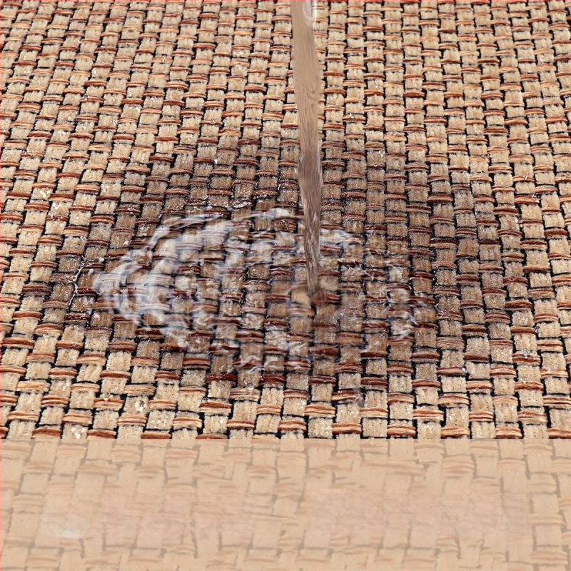 Virtuves un vannasistabas grīdas paklājs - chenille ar gumijas pamatu; kvadrātiska forma; mūsdienīgs minimālisma stils; piemērots dzīvojamai istabai, guļamistabai, studijai, vannas istabai, balkonam