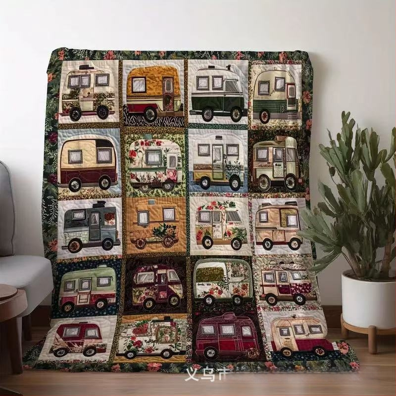 Poliesteru pleds, 300 g, izmērs 180x200–220 cm, ziema, mūsdienīgs minimālisms