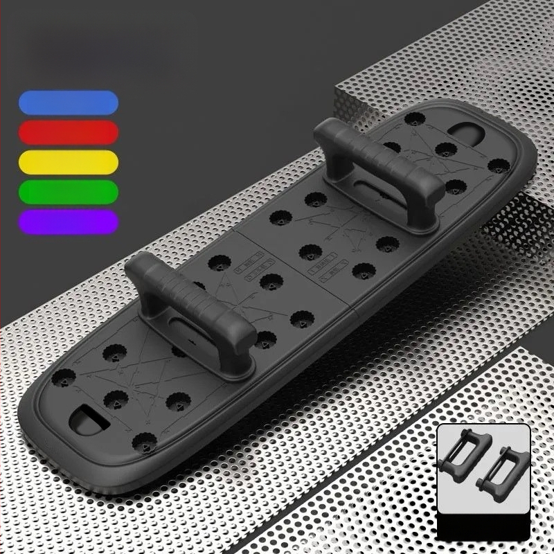 Mājas, biroja un ārpuses: daudzfunkcionāla push-up plāksne - pārnēsājams krūšu un vēdera trenētājs, svars 0,73 kg, modelis 1, speciikācija 1