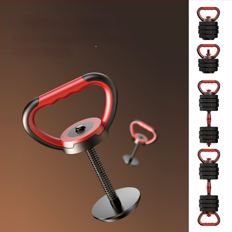 Boiling Force Regulējams hantelis un stienis mājas lietošanai, PVC materiāls, Vīriešiem un sievietēm, Fitnesam un bodybuilding