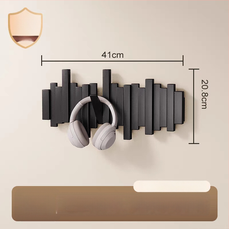 Sienas āķis mēteļiem pianīna taustiņa stilā, bez urbšanas, izcelsme Zhejiang, modelis B01