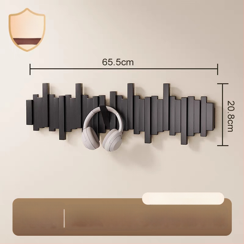 Sienas āķis mēteļiem pianīna taustiņa stilā, bez urbšanas, izcelsme Zhejiang, modelis B01