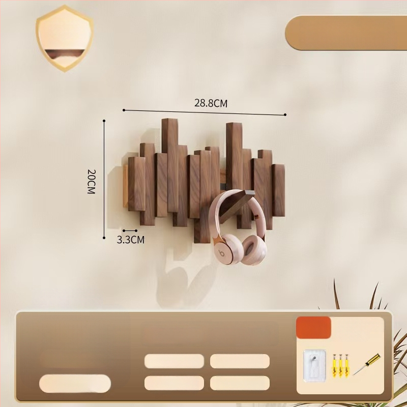 Sienas āķis mēteļiem pianīna taustiņa stilā, bez urbšanas, izcelsme Zhejiang, modelis B01