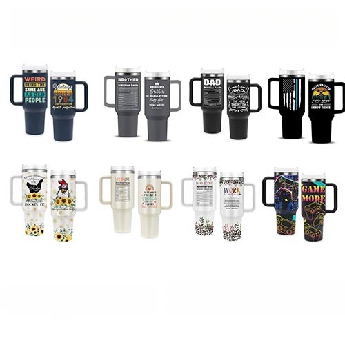 Termos kruus käepidemega auto kasutamiseks - sisemine mahuti 316 roostevabast terasest; välimine korpus 304 roostevabast terasest - isolatsioon 6-12 tundi