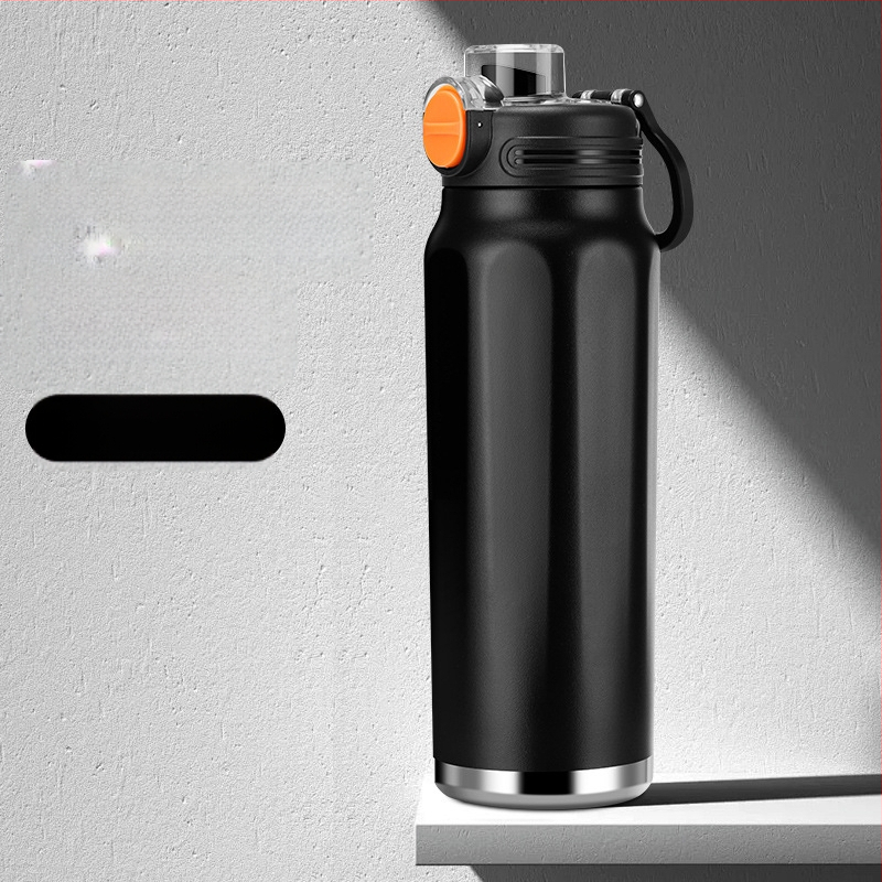 Termos tassi su suure mahutavusega, sisemine osa 316 roostevabast terasest, väliskorpus 201 roostevabast terasest, isolatsioon 6–12 tundi, trükitud logo