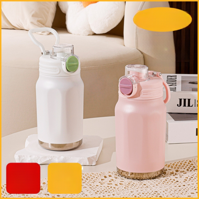 Termos tassi su suure mahutavusega, sisemine osa 316 roostevabast terasest, väliskorpus 201 roostevabast terasest, isolatsioon 6–12 tundi, trükitud logo