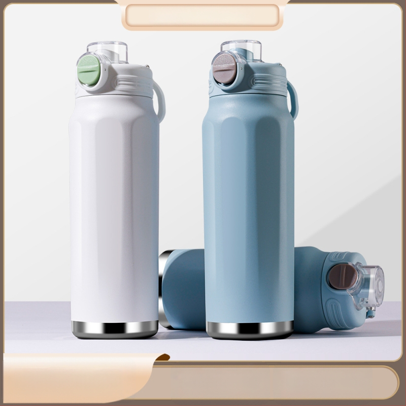 Termos tassi su suure mahutavusega, sisemine osa 316 roostevabast terasest, väliskorpus 201 roostevabast terasest, isolatsioon 6–12 tundi, trükitud logo