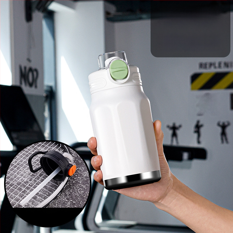 Termos tassi su suure mahutavusega, sisemine osa 316 roostevabast terasest, väliskorpus 201 roostevabast terasest, isolatsioon 6–12 tundi, trükitud logo