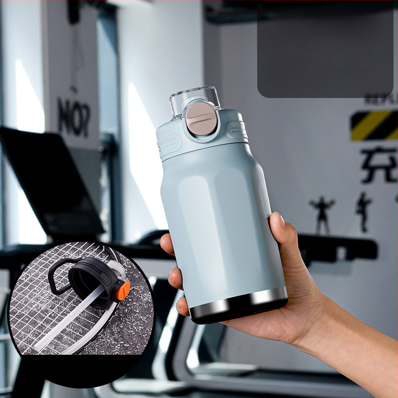 Termos tassi su suure mahutavusega, sisemine osa 316 roostevabast terasest, väliskorpus 201 roostevabast terasest, isolatsioon 6–12 tundi, trükitud logo