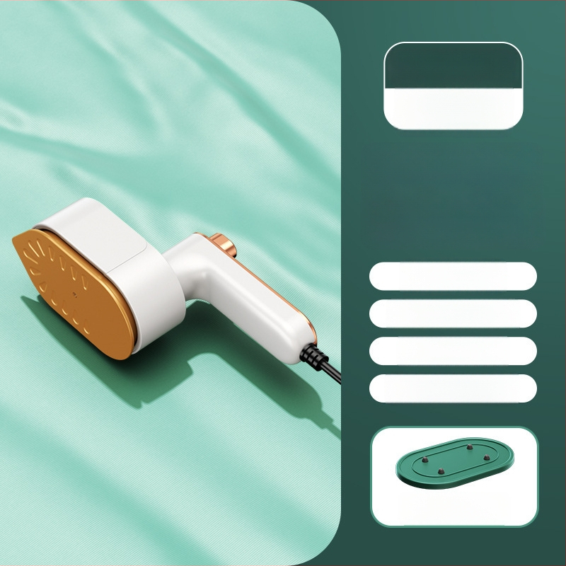 Rankinis sulankstomas drabužių garintuvas, USB maitinta, 3 temperatūros nustatymai, nešiojamas namams ir bendrabutyje, vandens bakelis <0,8 L